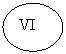 Овал: VI