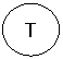 Овал: T