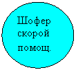 Овал: Шофер скорой помощ.