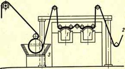 Схема плитной опальной машины