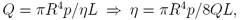 Уравнение гидродинамики капиллярного вискозиметра