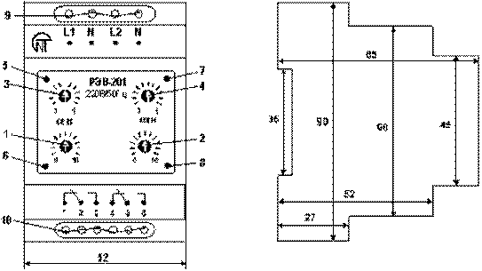 реле времени РЭВ-201