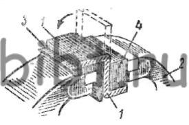 Гибка металла двойного угольника в тисках