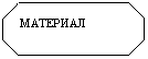 Восьмиугольник: МАТЕРИАЛ