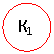 Овал: К1