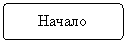 Блок-схема: альтернативный процесс: Начало
