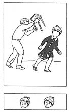 Рисунок №3 (для девочек). Тест тревожности (Р.Тэммл, М.Дорки, В.Амен)