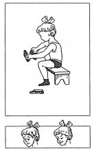 Рисунок №4 (для девочек). Тест тревожности (Р.Тэммл, М.Дорки, В.Амен)