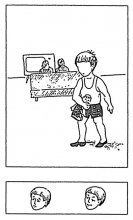 Рисунок №6 (для мальчиков). Тест тревожности (Р.Тэммл, М.Дорки, В.Амен)