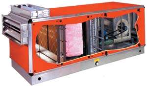 Фрагмент центрального кондиционера.