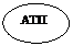 Овал: АТП