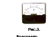 Подпись:  
Рис.3. Вольтметр
