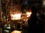 В храме Гроба Господня. Иерусалим