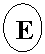 Овал: Е