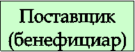 Поставщик(бенефициар)