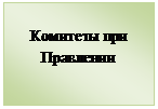 Подпись: Комитеты при Правлении
