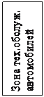 Подпись: Зона тех.обслуж.
автомобилей

